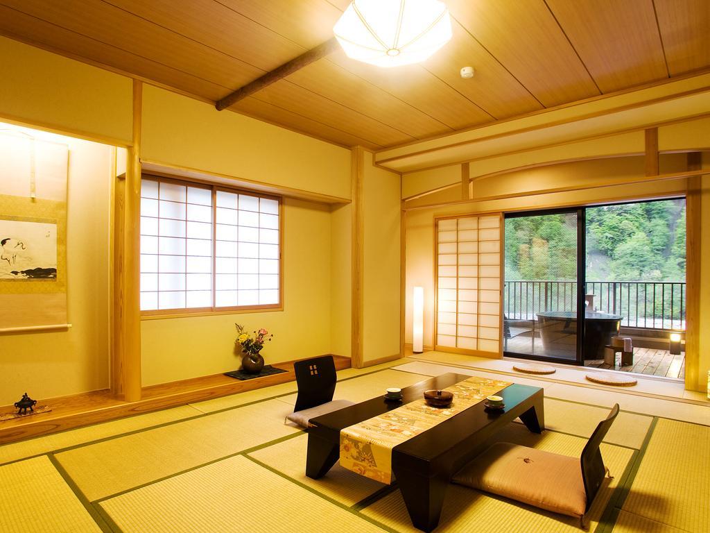 Japanese-Style Room with Open-Air Bath