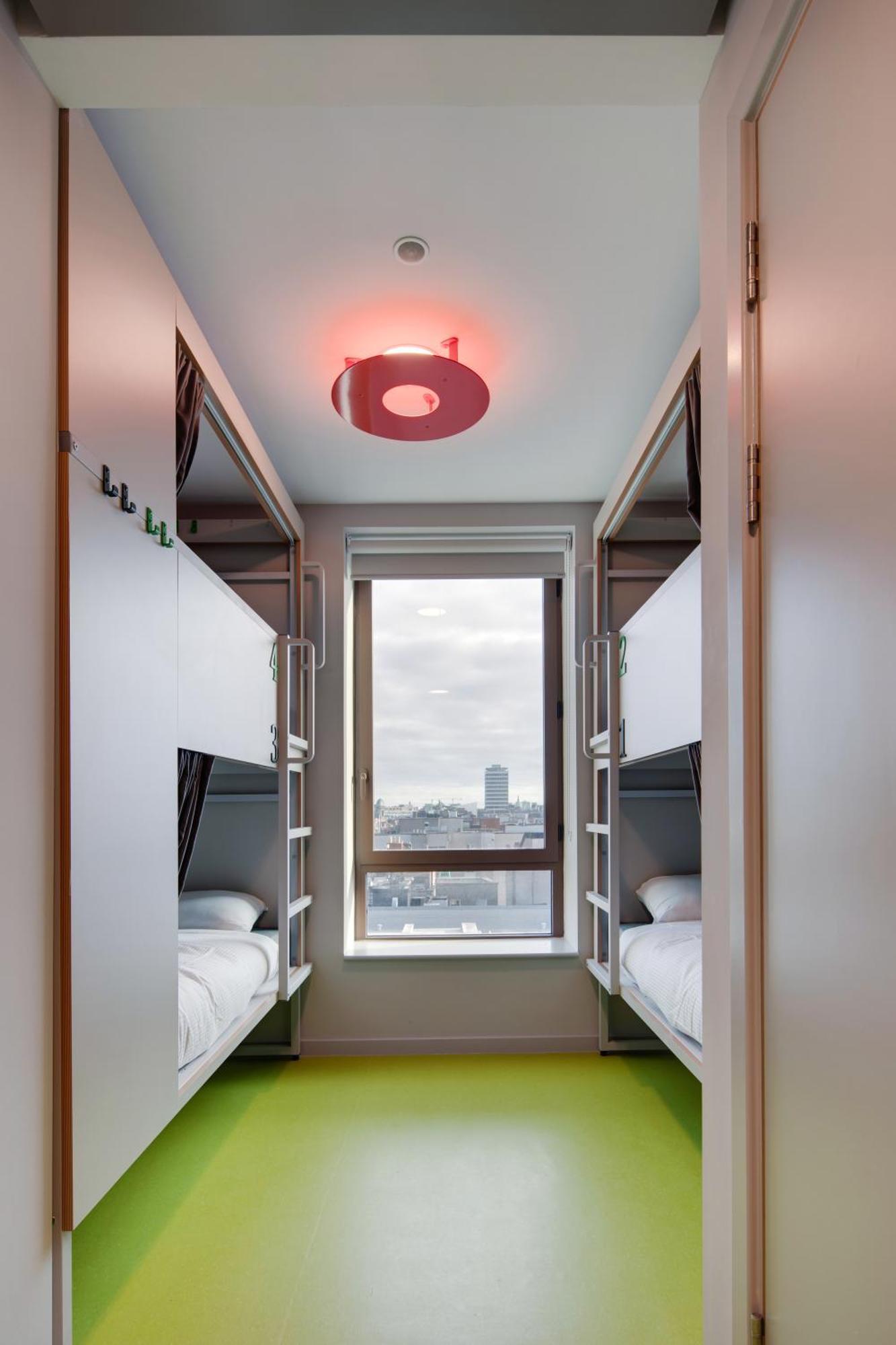 Bed in een Slaapzaal met 4 Bedden
