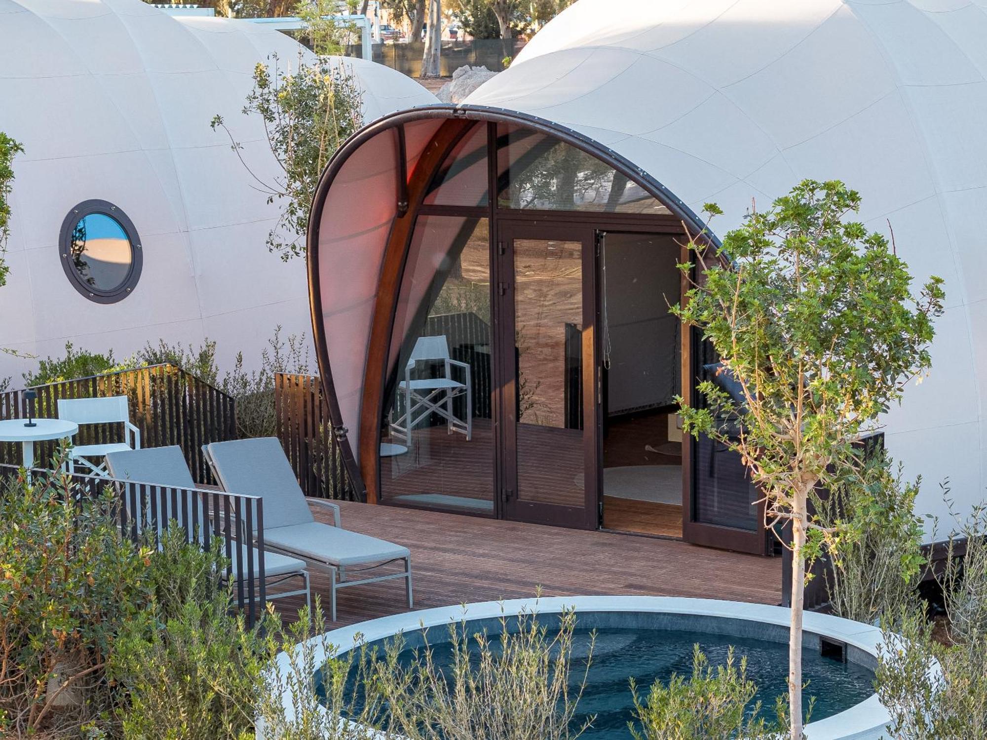 Camera Cabana per coppie con piscina a immersione