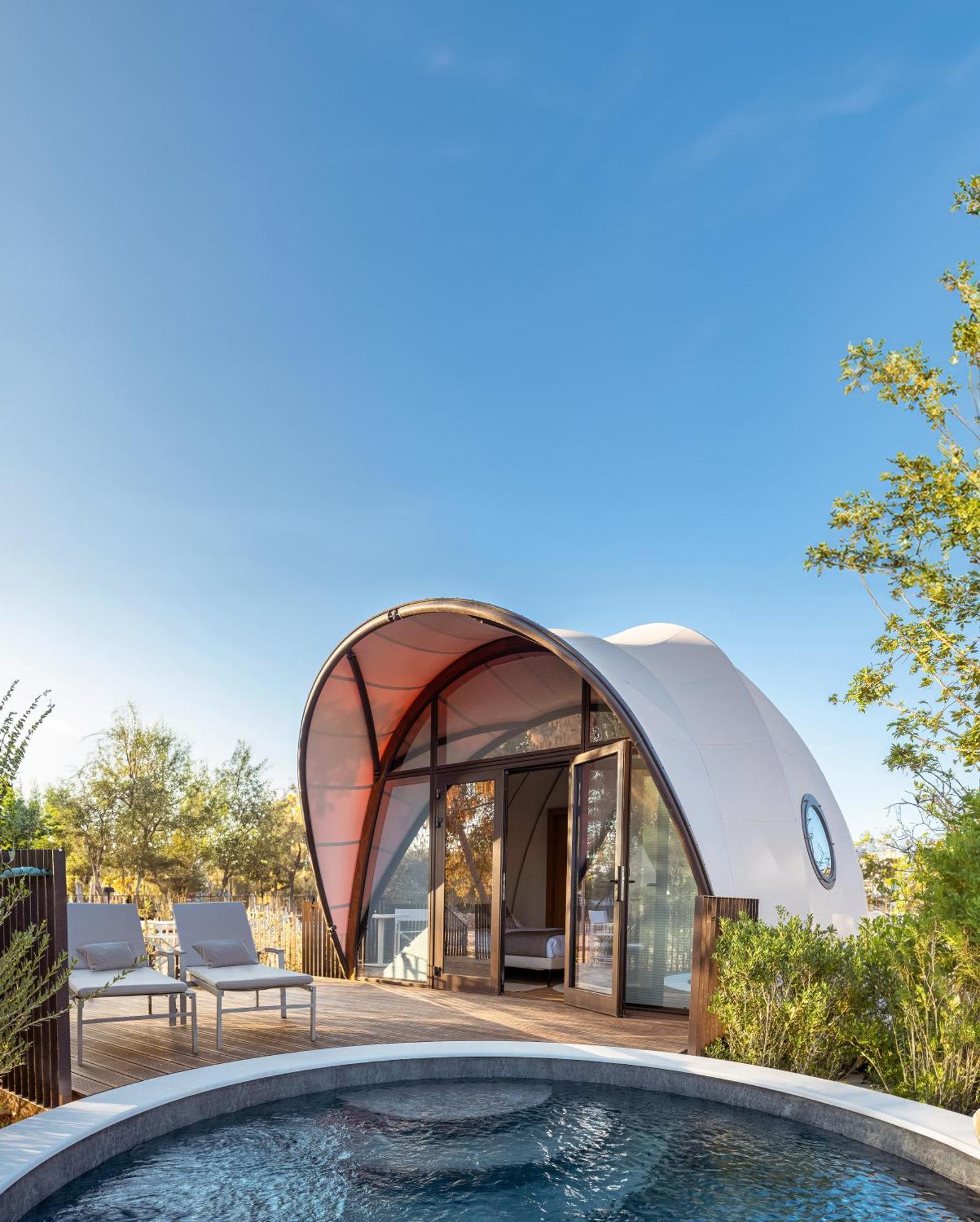 Camera Cabana familiare con piscina a immersione