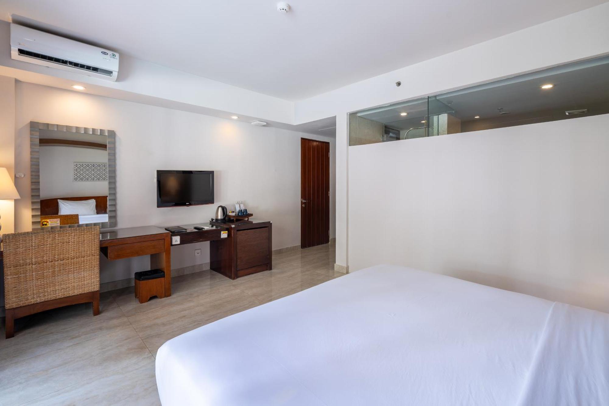 Habitación Deluxe con acceso a la piscina