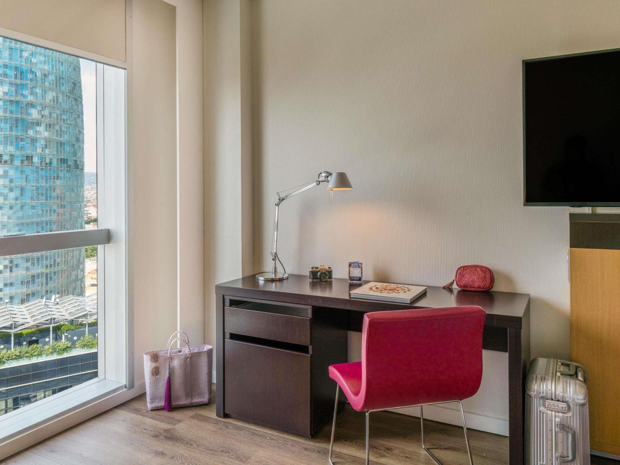 Family Room with City View