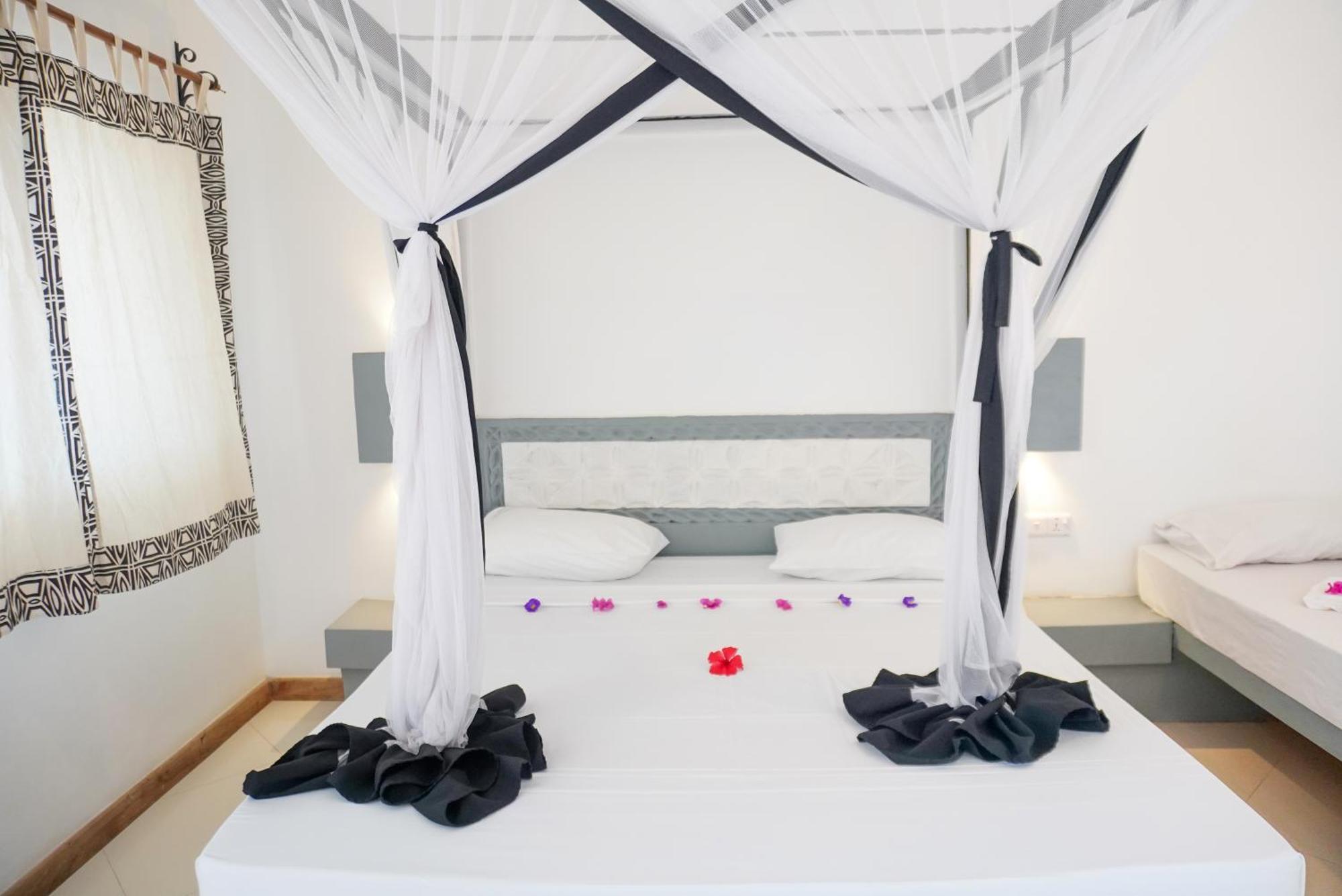 Doppelzimmer mit Gartenblick