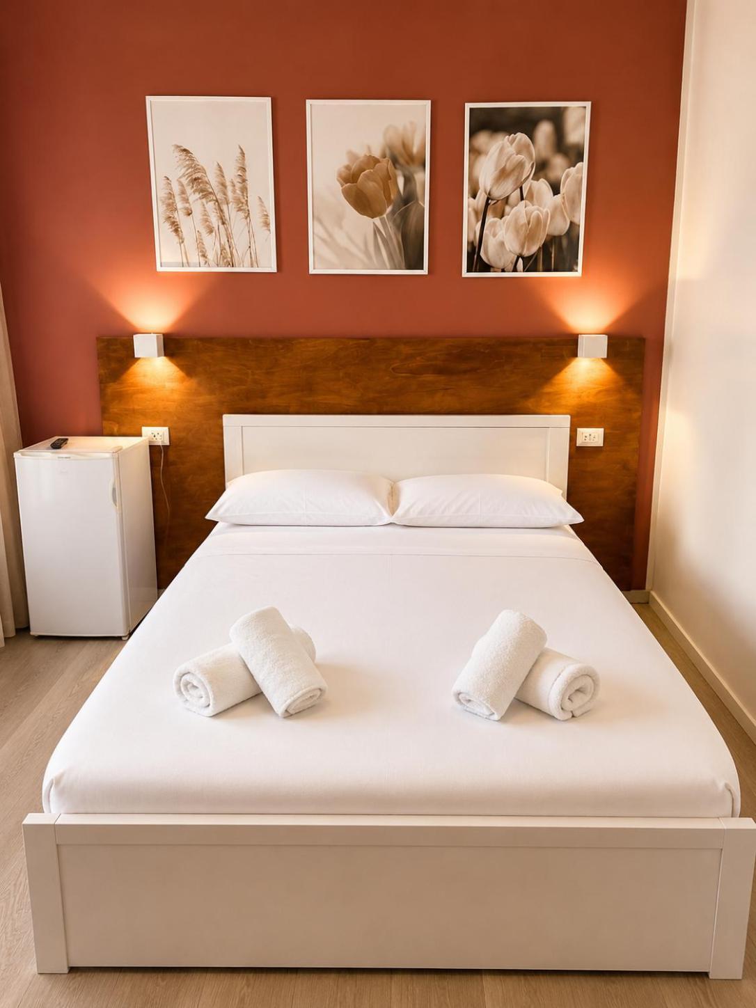Dreibettzimmer mit eigenem Bad