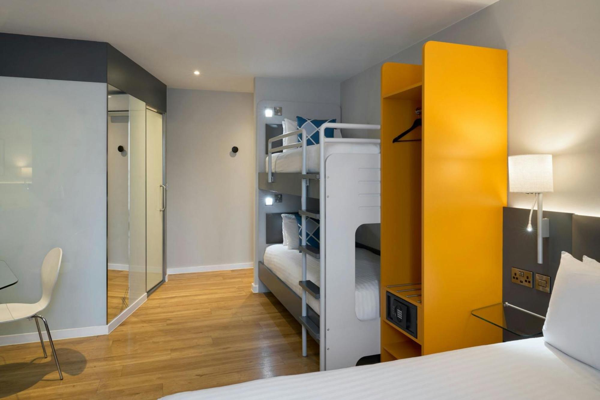Family Room One Double Bed Two Bunk Beds