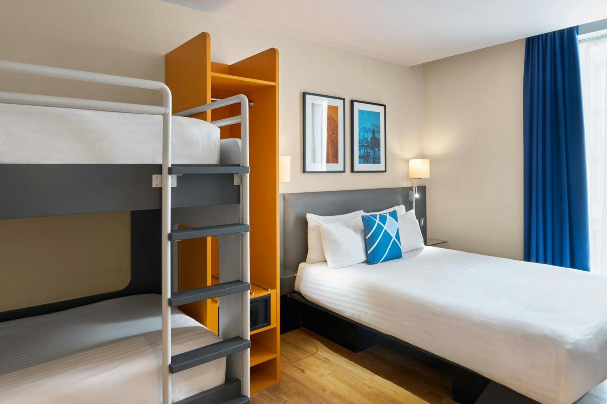 Family Room One Double Bed Two Bunk Beds