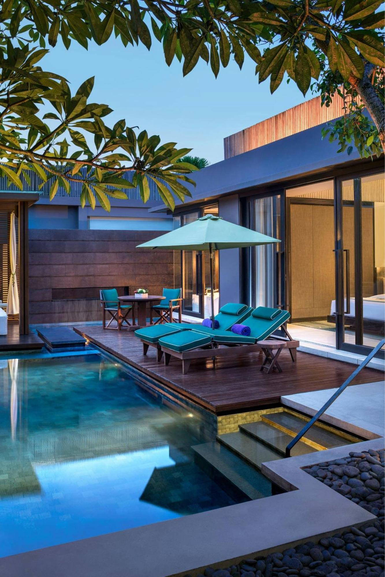 Oasis One Bedroom Villa 1 Bedroom Villa 1 King Pool cabana Private pool Terrace