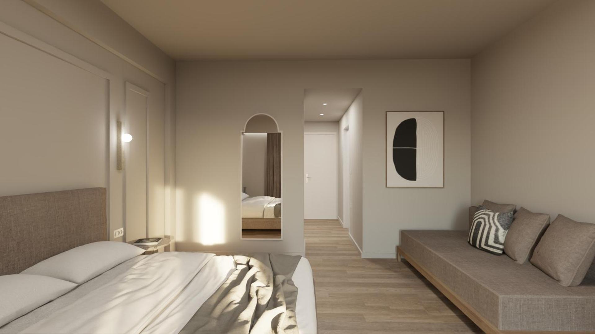 Appartamento su 2 Livelli con Vista Giardino