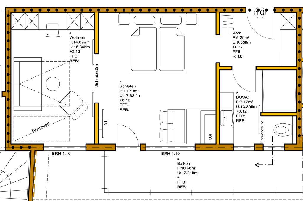 Suite met Uitzicht op de Bergen