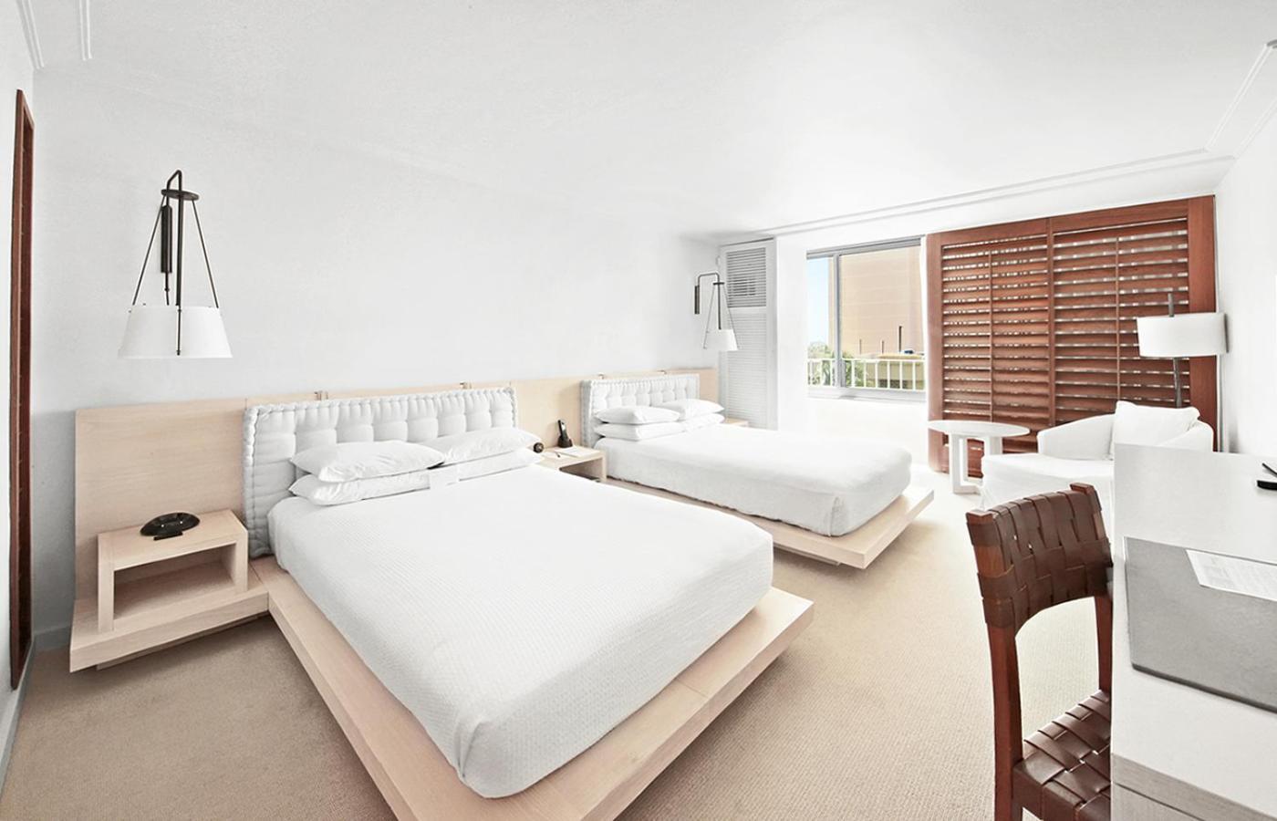 Premier Twin Room Two Twin Beds City View