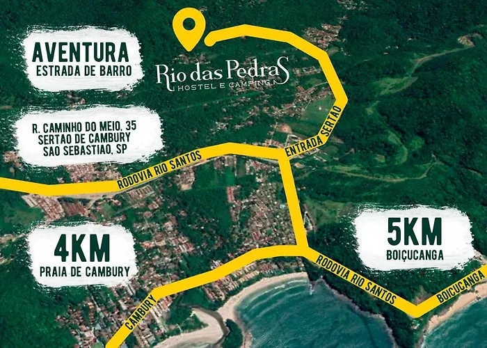 Rio Das Pedras Camping & Hostel Do Vitchao