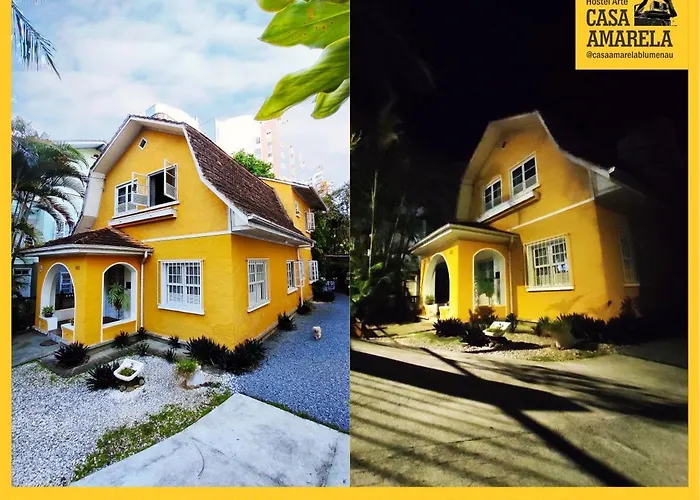 Casa Amarela Blumenau Hospedagem Alternativa