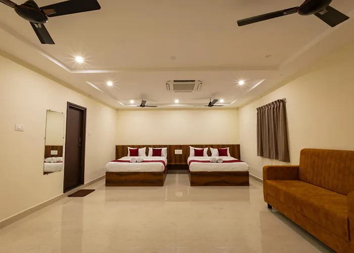Olive Nest- Tirupati Bus Stand- 300 Meters, Railway Station- 400 Meters
