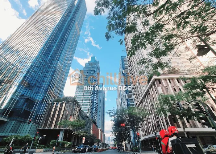 Premium Bgc Staycation, Uptown Area #Ournw27B