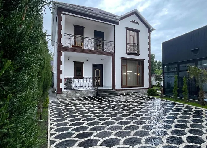 Gabala Milan Villa, Indoor Heated Pool And Jacuzzi With Garden View