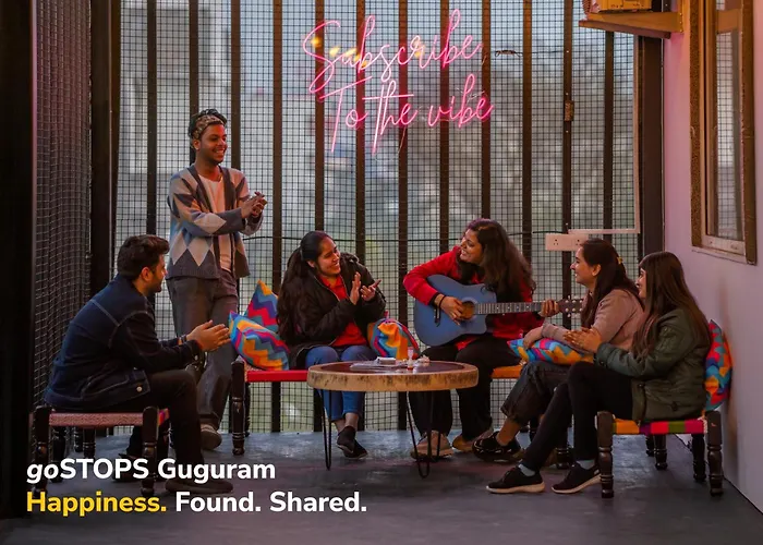 Gostops Gurugram, Baani Square Plus - Private Rooms & Dorms