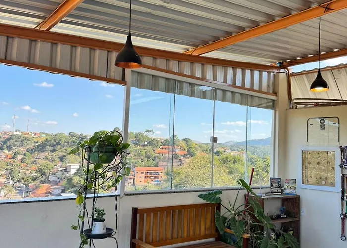 Suíte Casa de Luz-Lar na Serra-Quarto-01 - Duplo ou Triplo