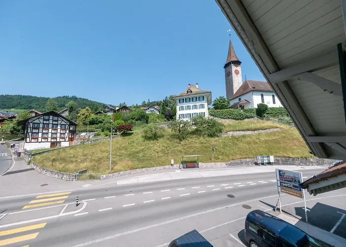 Haus Am See Lakefront Rooms On Lake Thun Self Check-In Digital Reception