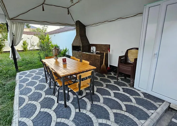 Gabala Milan Villa, Indoor Heated Pool And Jacuzzi With Garden View