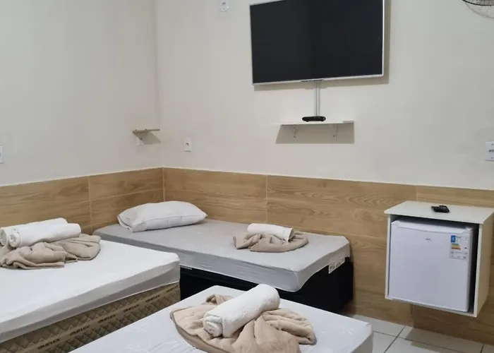 Pousada Quarto Standard com ar ,tv Wi-Fi Garagem gratuita
