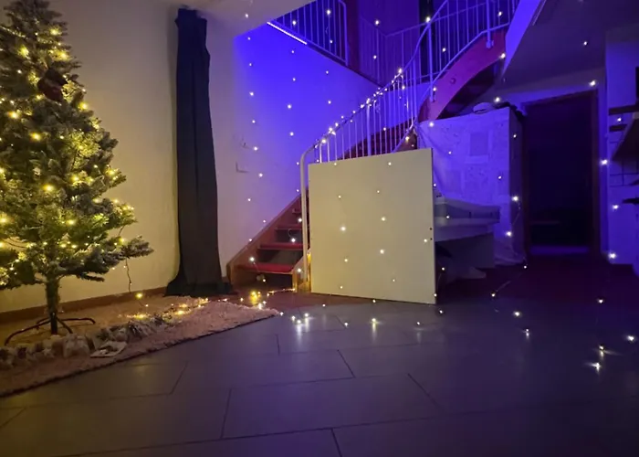 Sky Harmony Penthouse mit Wasserbett, Jacuzzi und Grill