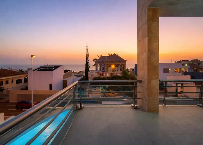 Villa Sol Costa Adeje Heated Pool Sea Views Sleeps 8