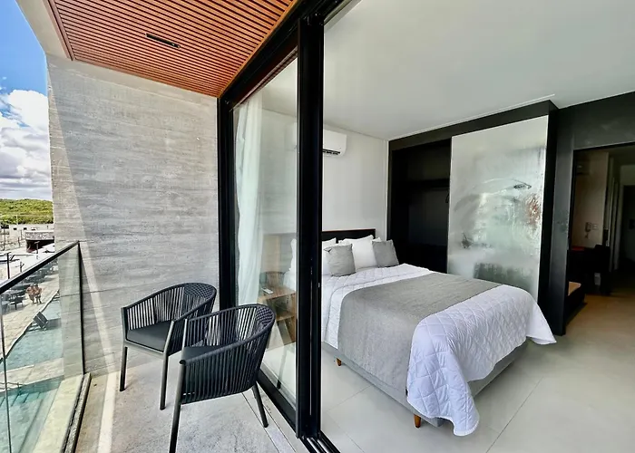 Flat Pé na Areia - Muro Alto