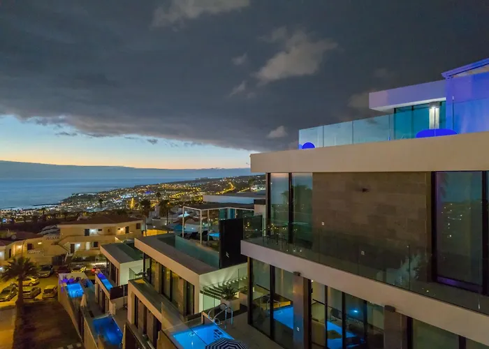 Villa B With Priv, Heated Pool And Ocean View The View Tenerife