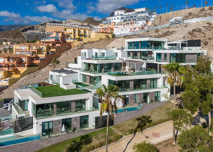 Villa B With Priv, Heated Pool And Ocean View The View Tenerife