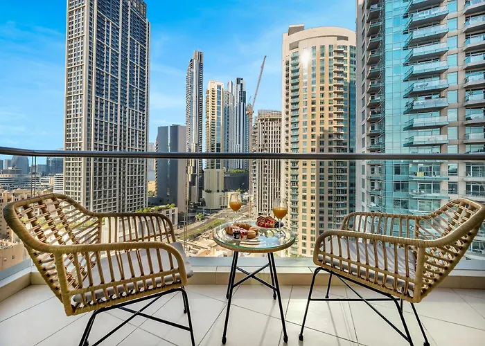 Royal Vista 11 - Luxury 2Br Apartment At Burj Views Tower A - Downtown