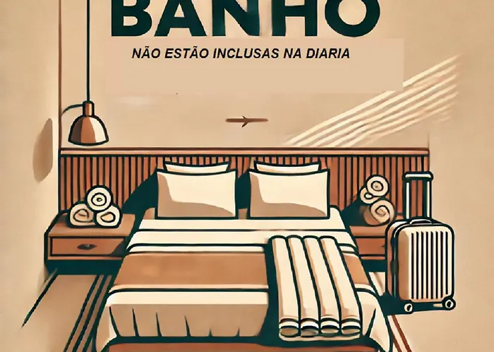 Flat Temporada Rio Quente - 1 quarto e 2 banheiros