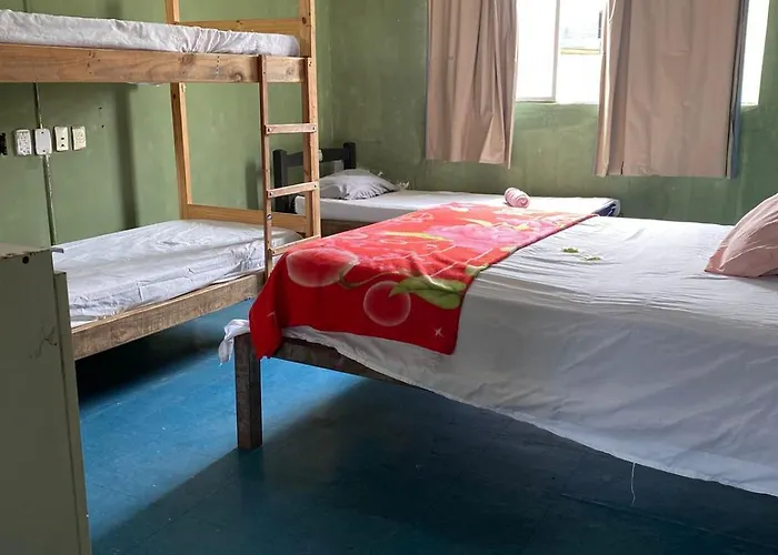Quarto simples no centro