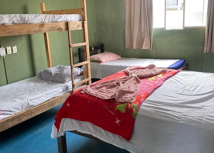 Quarto simples no centro