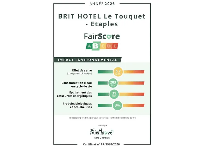 Brit Hotel Le 940 Le Touquet-Etaples