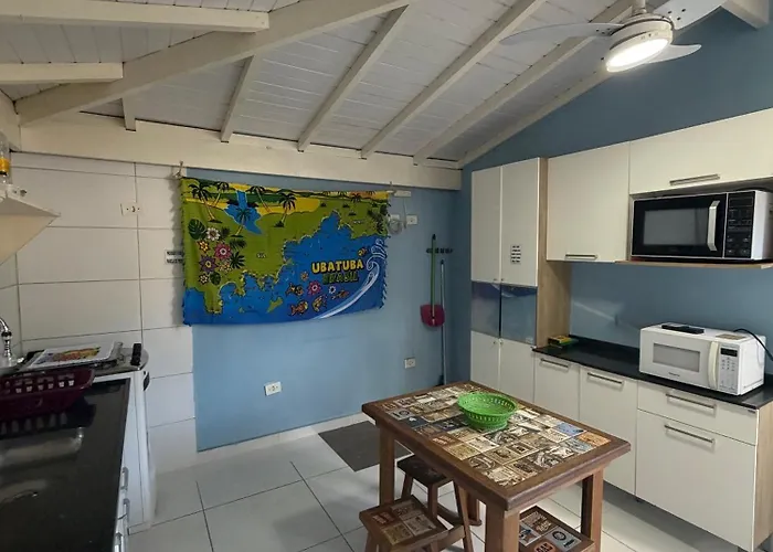 Suites Familia Otaviano Ubatuba Ótimo Custo-Benefício 500m da Praia
