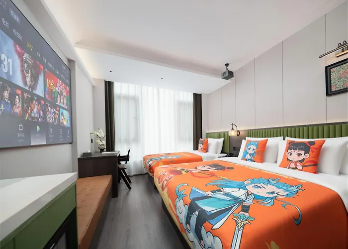 义乌悦华璞心酒店yueviva Hotel-5Mins Walk To Yiwumarket