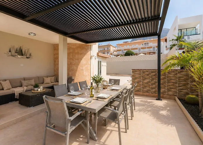 Villa Sol Costa Adeje Heated Pool Sea Views Sleeps 8