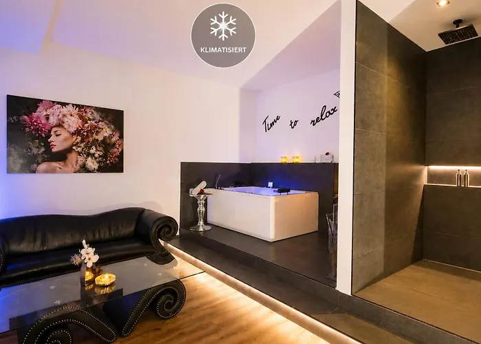 Privat-Spa mit Whirlpool und Sauna in Sursee