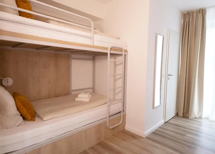 Fairschlafen Boutique Hostel Etagenbett Kombüse 1-04, Sauna, Fitness