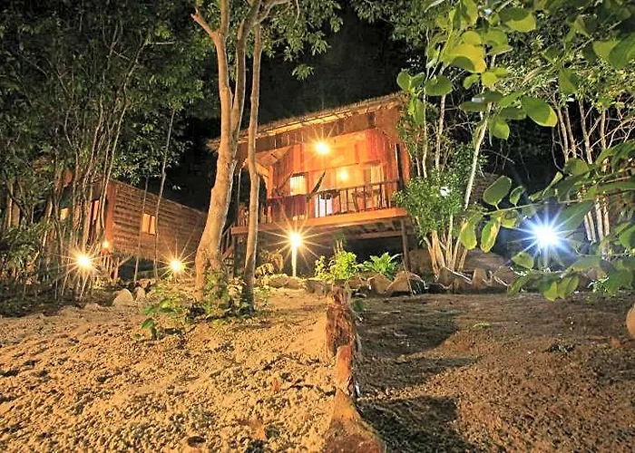White Beach Bungalows At Koh Rong Island