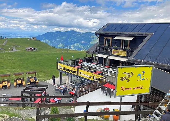 Ausflugs-Ski-Pistenhotel Klewenstock Auto Frei Mit Dem Mobiltelefon Bestellen Nur Mit Der Pendelbahn Erreichbar Auf 1600Muem