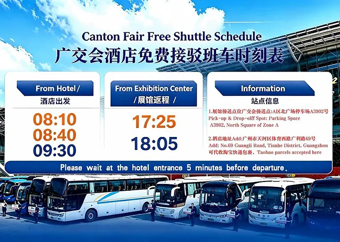 Paco Hotel Tiyuxilu Metro Zhujiang New Town Guangzhou-Free Shuttle Bus For Canton Fair