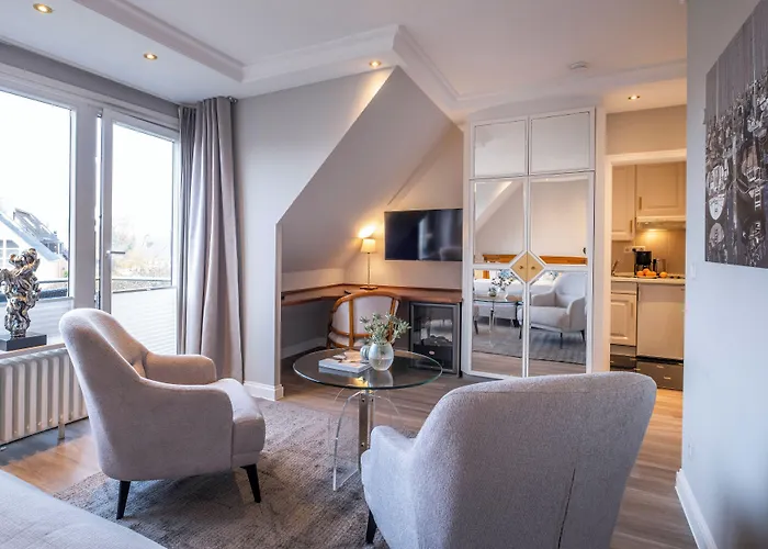 Büngers Apartment-Hotel mit Gartensauna - modern, gemütlich und strandnah