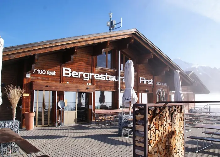 Berggasthaus First - Only Accessible By Cable Car