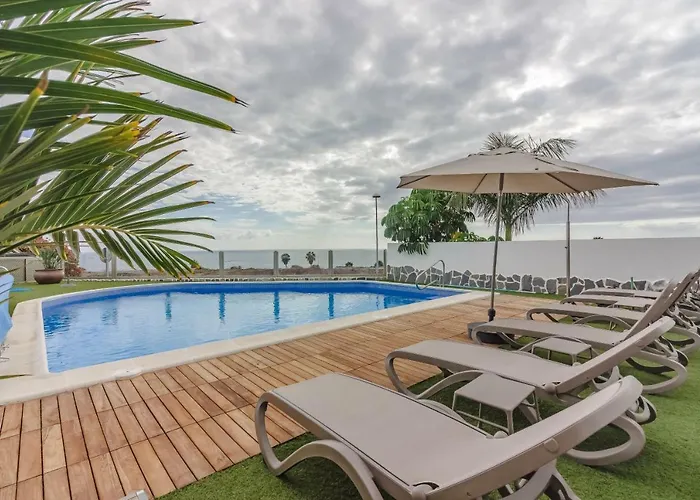 Villa Isabella, Luxury Villa With Heated Pool Ocean View In Adeje, Tenerife