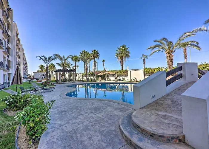 Walk To Beach: Modern Cabo Condo W/ Balcony!